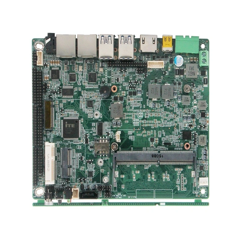 Support Mobile Core 10th I3 I5 I7 Processor Onboard I3-10110u Dual Channel DDR4 Dual LAN Port Mini Industrial Motherboard