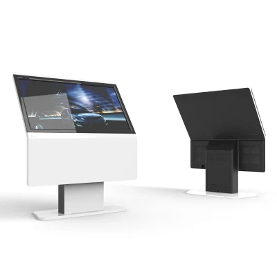 55-Zoll-Ständer-PC-TV-Display mit LCD-Touchscreen, interaktiver Kiosk für das Einkaufszentrum